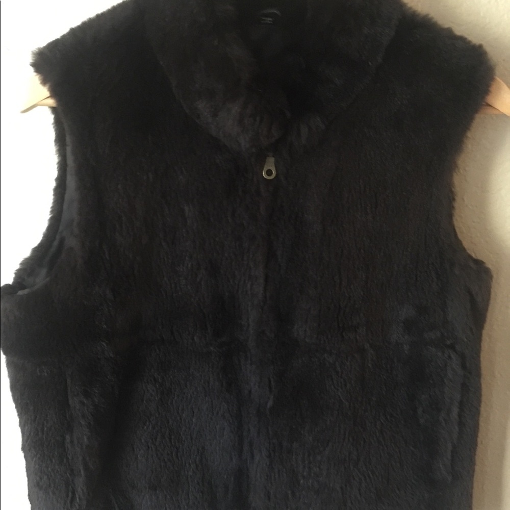 100% Rabbit Fur Womens Vest
